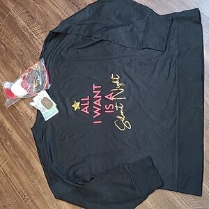 Rockin' Around ⭐All I Want for Christmas is a Silent Night & Santa Hat Headband